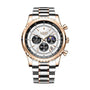 Lige Men's Quartz Watch Moon Phase Multifunctional Watch For Men 8989 - Skmeico
