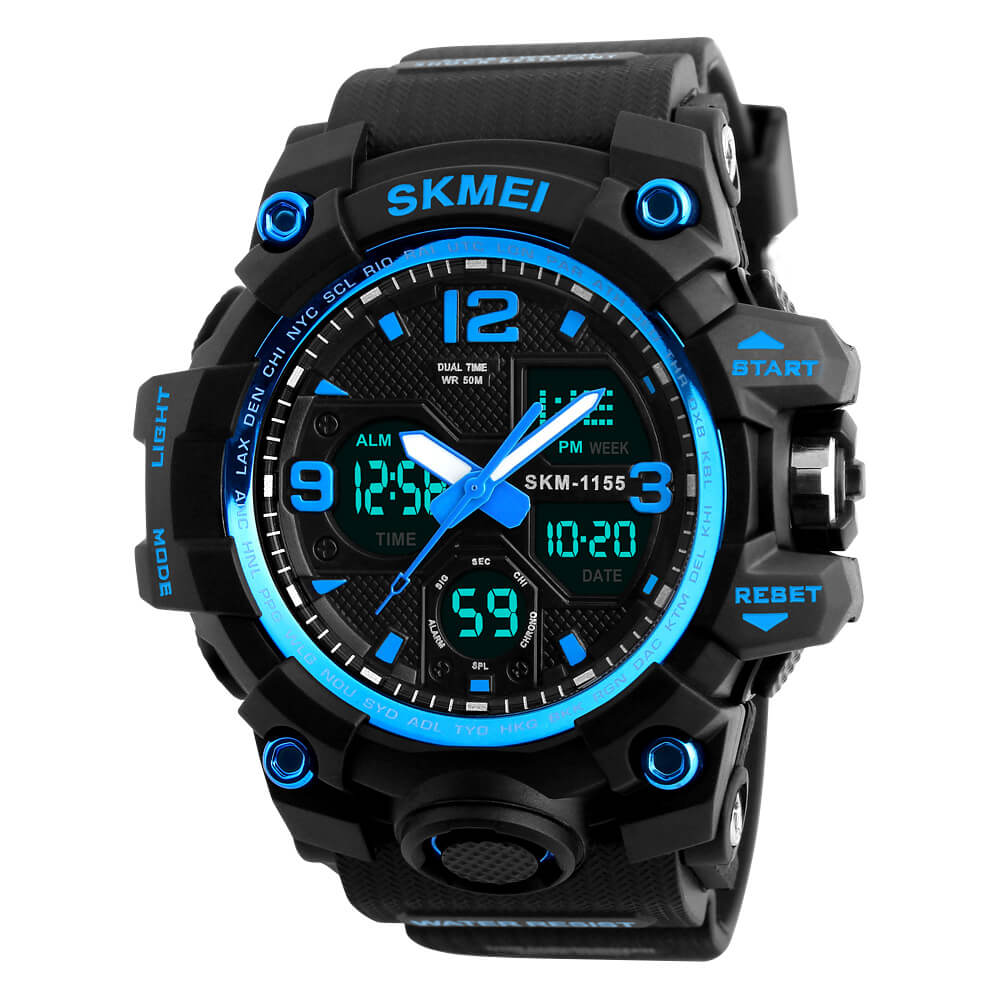 Skmei 1155B Original Analog Digital Watch for MEN - Skmeico