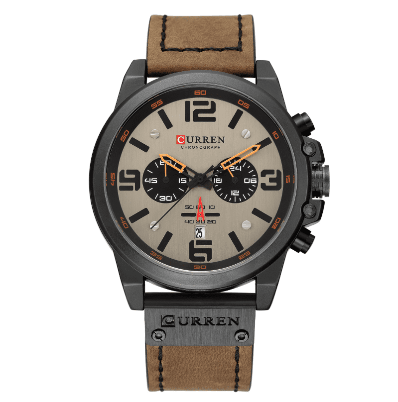 Curren Men's Watch Sport Six-Piece Quartz Watch 8314 - Skmeico
