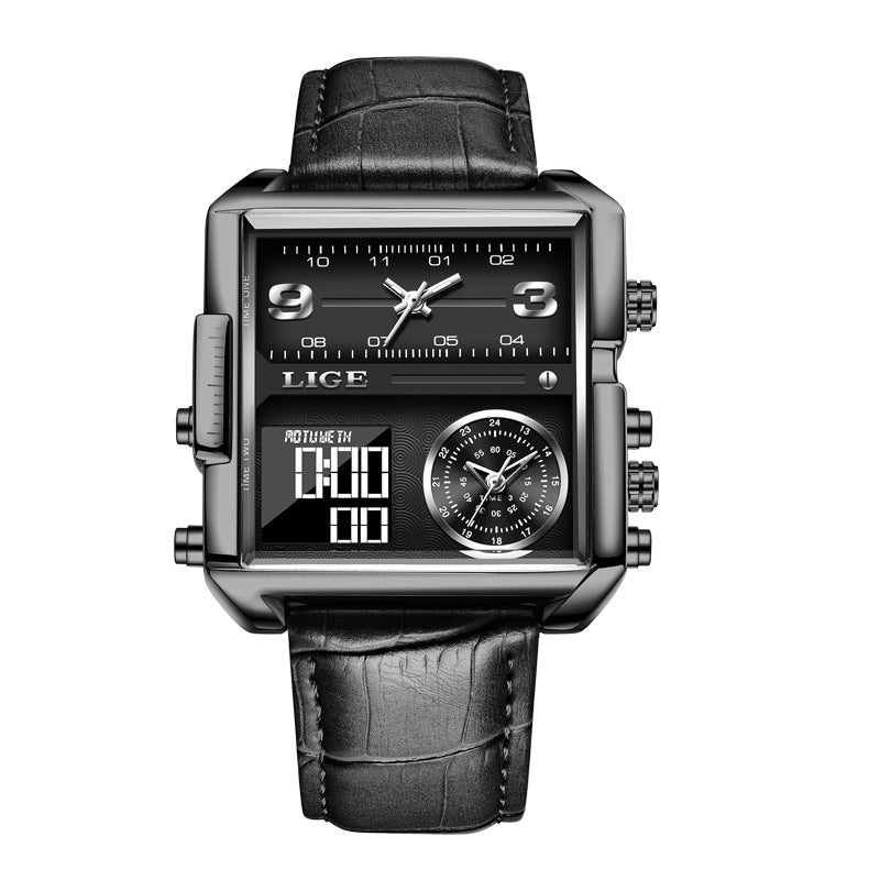 Lige Analog Digital Luxury watch for Men 8925 - Skmeico