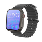 T800 Ultra Smart Watch 1.99" Infinite Display Series 8 Wireless Charging Heart Rate Monitor  Bluetooth Call Watch - Skmeico