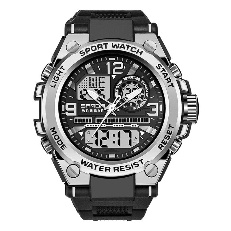 Samor Trendy analog Digital Waterproof Watch For Men 739 - Skmeico