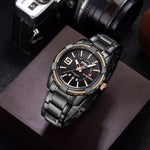 Naviforce Quartz Luxury Steel Watch For Men 9117