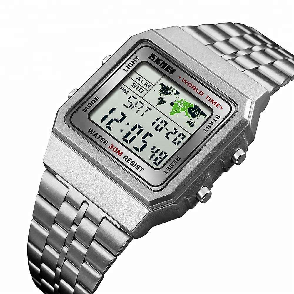SELLORIA White Digital Watch & White LED Digital Watch for Boys & Girls :  Amazon.in: Fashion