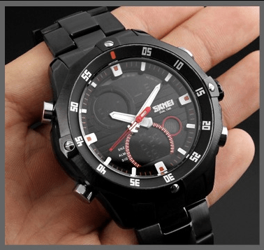 Skmei Analog Digital Steel Watch For Men 1146 Original - Skmeico