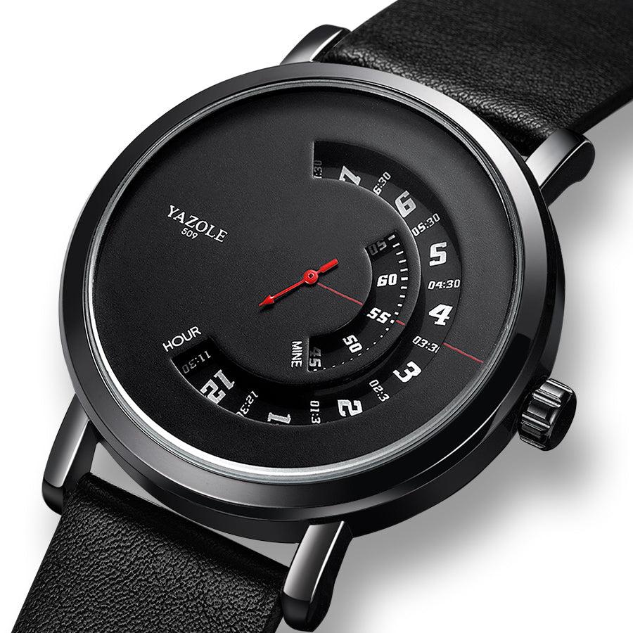 Turntable Men's Watch Fashion Creative Comfortable Wear Perfect Gift High  Accuracy Quartz Watch Accessories [pb] | Fruugo IE