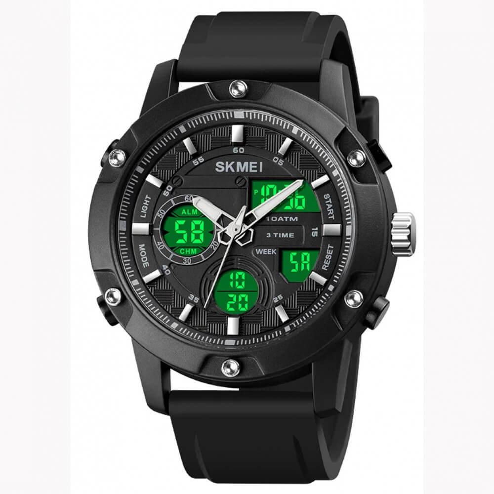 Skmei 1757 Original Multi Function Analog Digital Watch For MEN - Skmeico