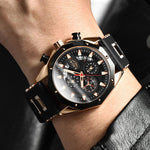 Lige Sports watch multifunctional waterproof watch For Men 8908 - Skmeico