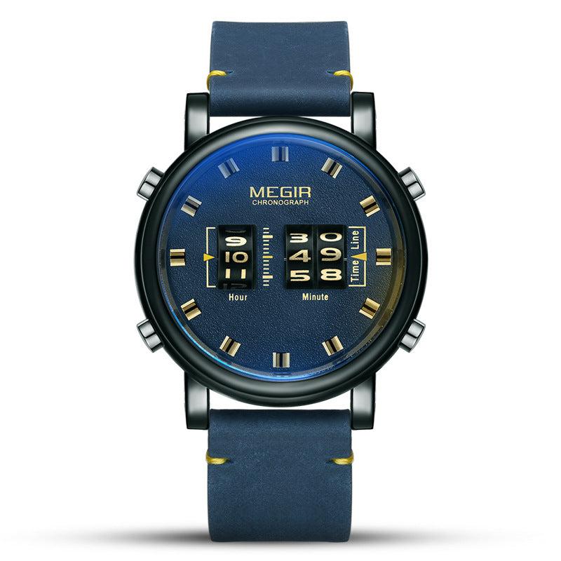 Megir Roller Watch For Men 2137