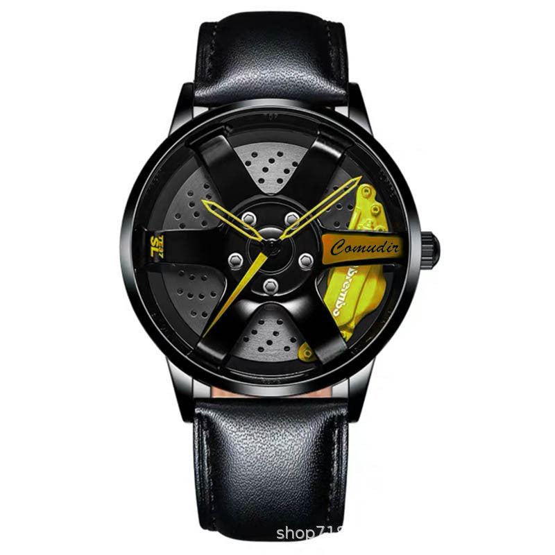 Amazon.com: Shiker Stainless Steel Watches for Men, 3D Men's Car Wheel Watch  Waterproof Fashion Sport Watch Japanese Quartz Mesh Rim Hub Watch, Red :  Clothing, Shoes & Jewelry