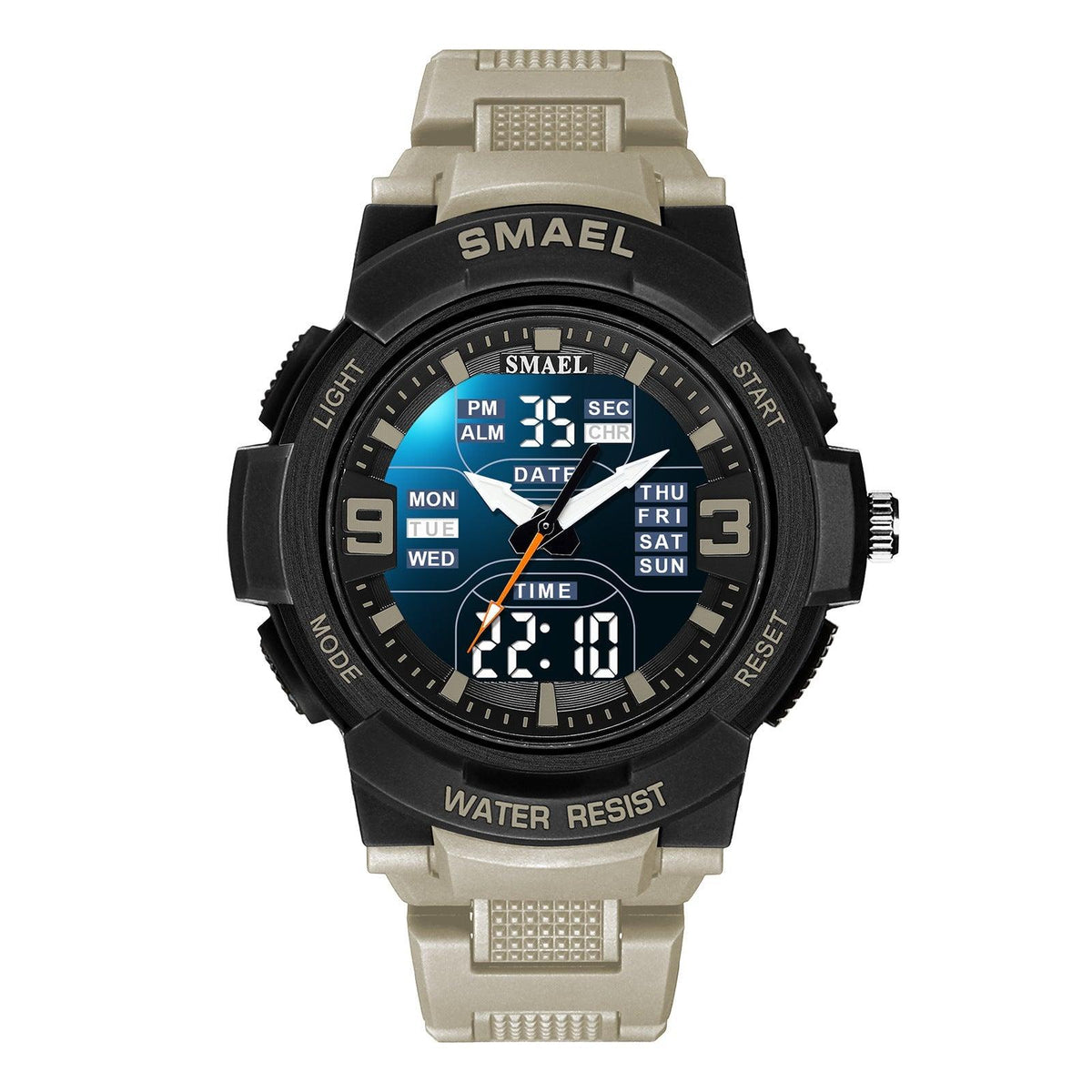 SMAEL 1912 Analog Digital Multifunctional Waterproof Electronic Watch For Men