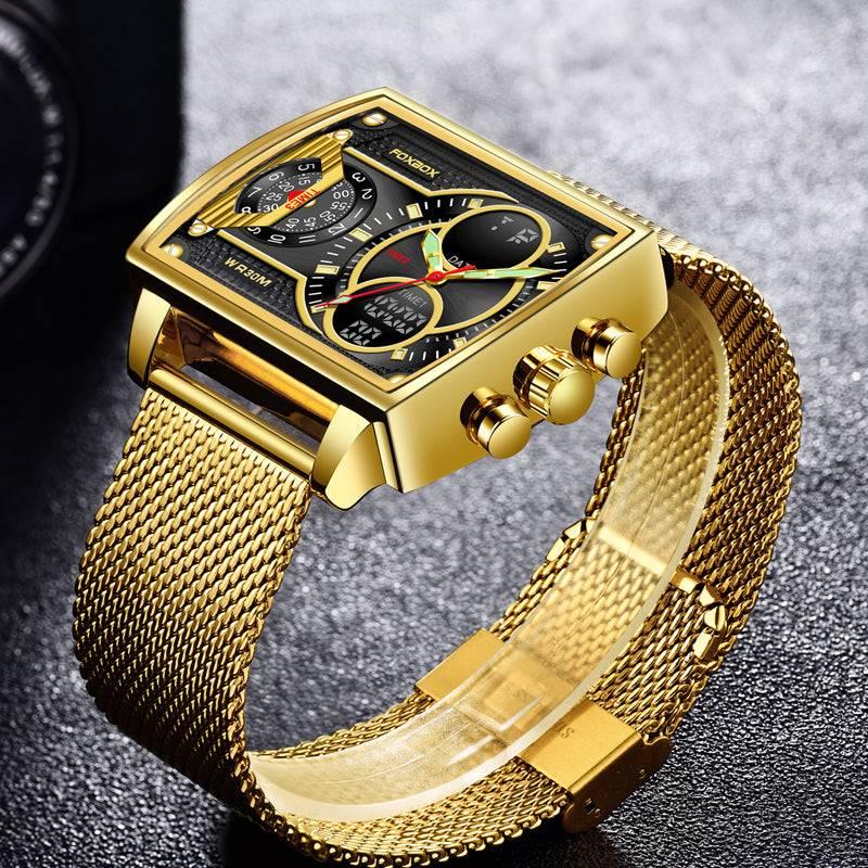 HMTr LONG LIFE GOLD PLATED WITH DAY AND DATE WORKING Analog Watch - For Men  - Buy HMTr LONG LIFE GOLD PLATED WITH DAY AND DATE WORKING Analog Watch -  For Men