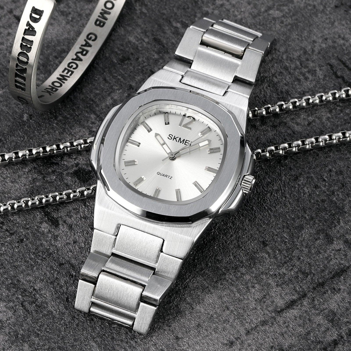 Skmei Simple Steel Strap Quartz Watch 1794 Original