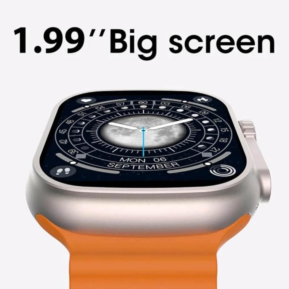 ACC Montre Intelligente Ultrasmart Watch 8 KD99 Compteur De Pas Hryfine  Blanc - Prix pas cher