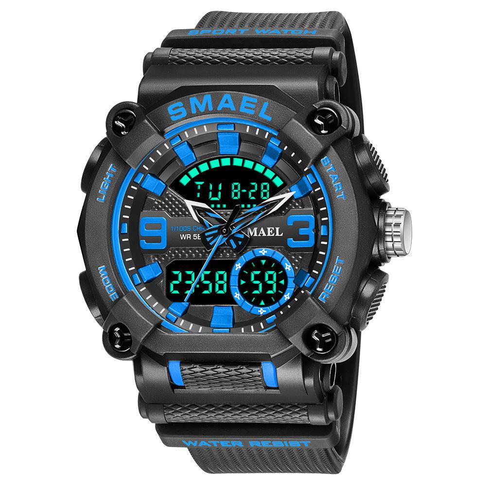 SMAEL Analog Digital Multifunctional waterproof Watch For Men 8052