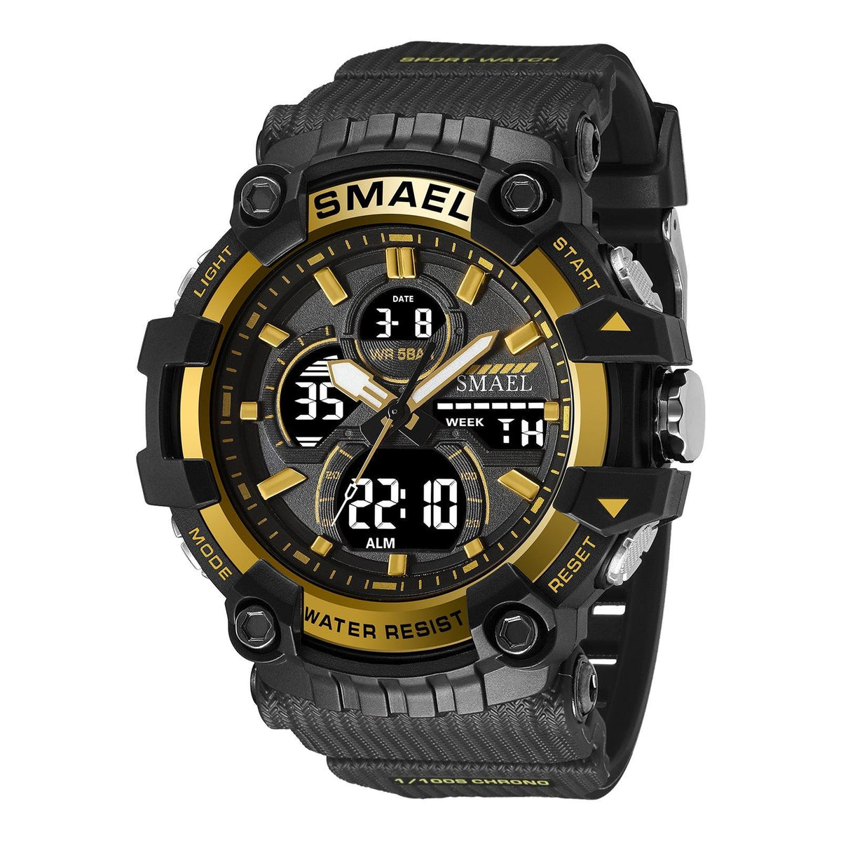SMAEL Analog Digital Sports waterproof Watch For Men 8079