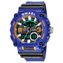 SMAEL Analog Digital Multifunctional waterproof Watch For Men 8052 - Skmeico