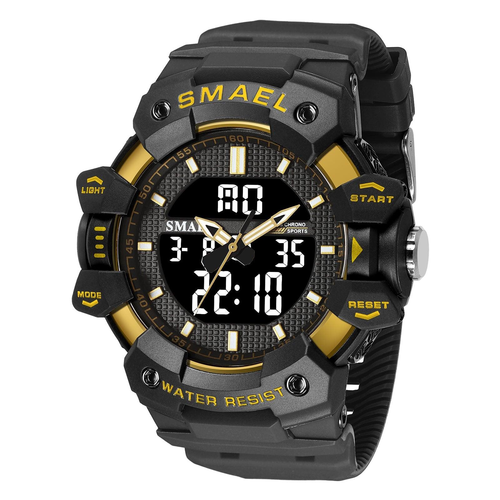 SMAEL Analog Digital Waterproof Sports Watch For Men 8080 - Skmeico