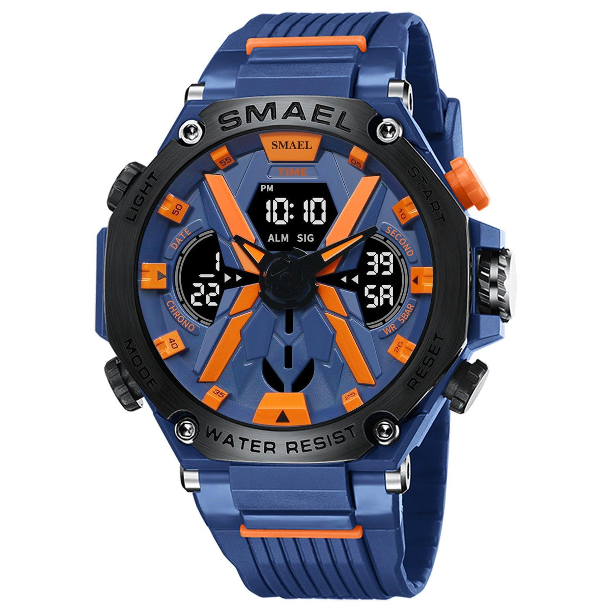 SMAEL Analog Digital Multifunctional watch For Men 8087