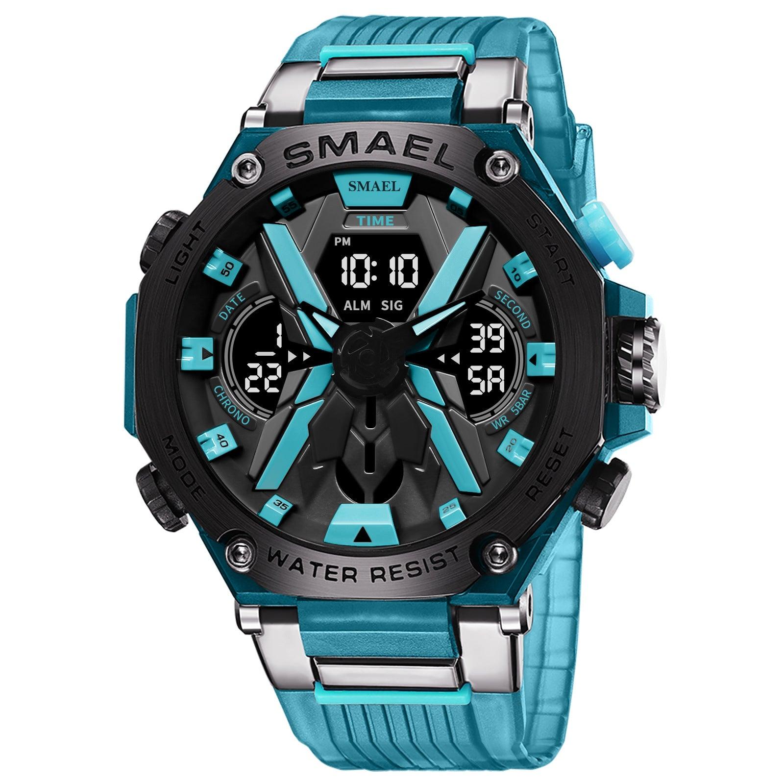 SMAEL Analog Digital Multifunctional watch For Men 8087 - Skmeico