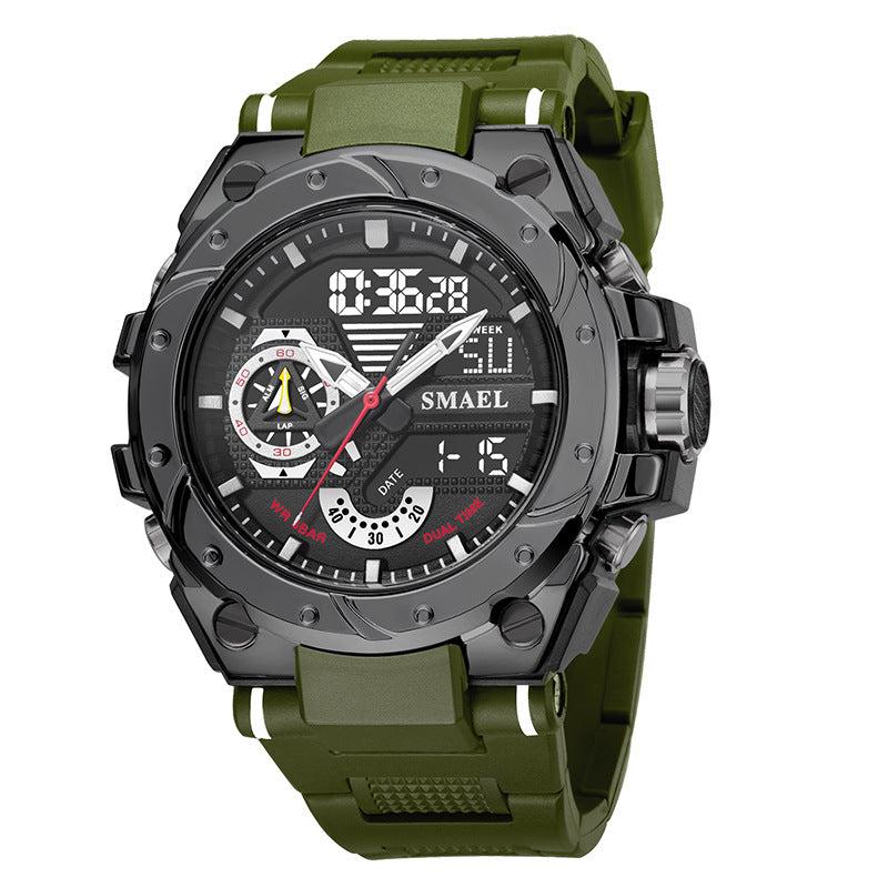 SMAEL Analog Digital Multifunctional Waterproof Watch For Men 8060