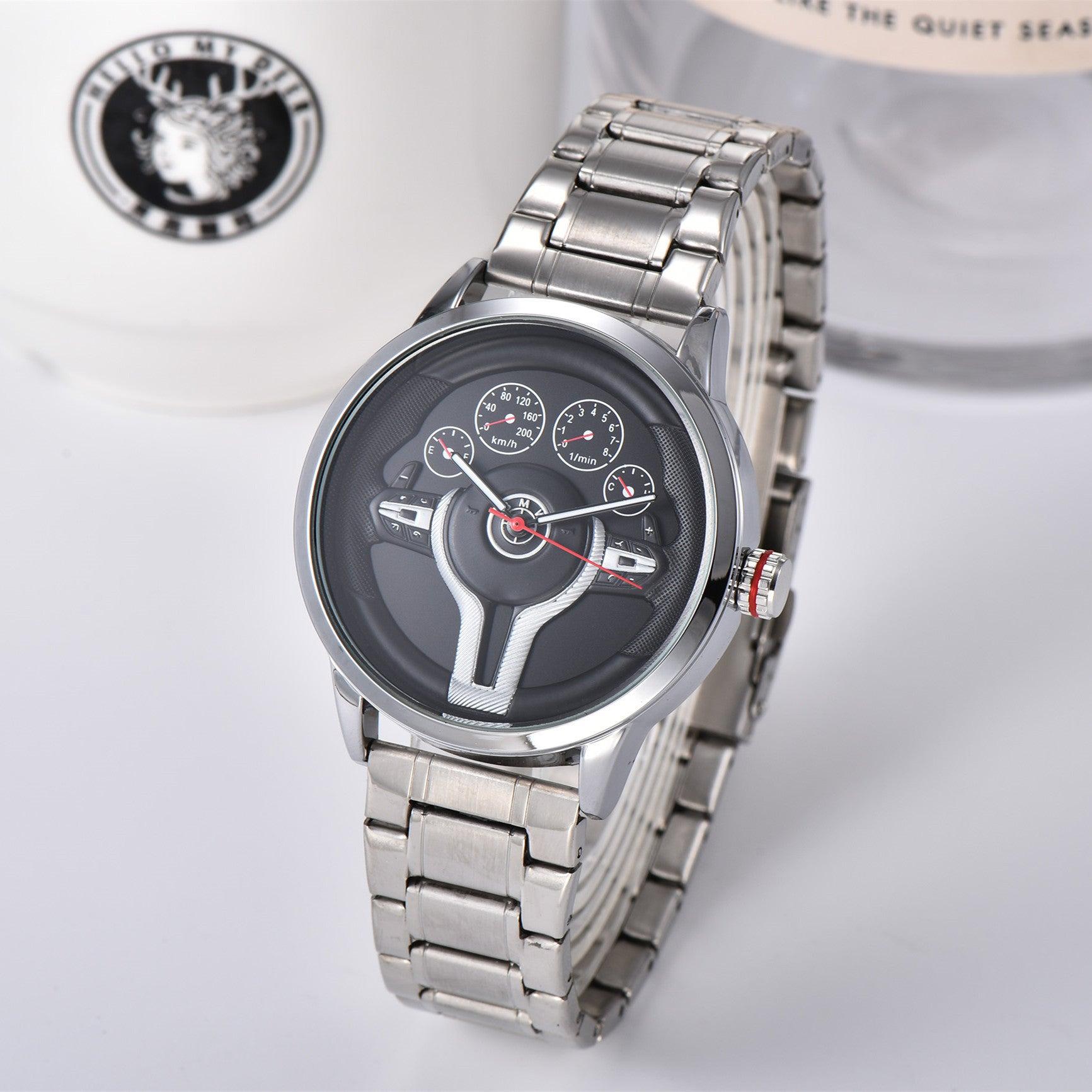 DOM Trend Concept New Personality Men's Watch Creative Scrolling Point –  Magnetic Ball Watches