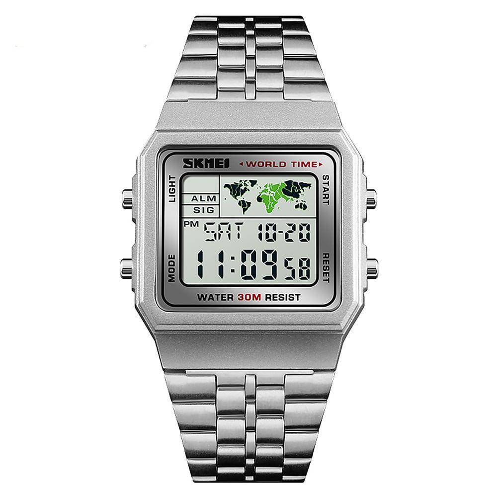 Skmei 1338 Original world clock digital sport watch for Men, Women Skmei
