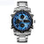 Skmei 1389 Original Analog Digital Stainless Steel Luxury watch for men Skmei