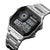 Skmei 1335 Original stainless steel square dial sport Digital watch wrist watch for Men Skmei