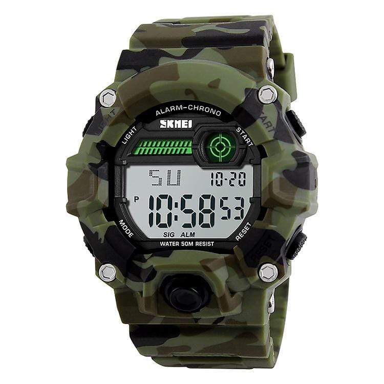 Skmei 1197 Original Digital camouflage waterproof sports watch for Men Skmei