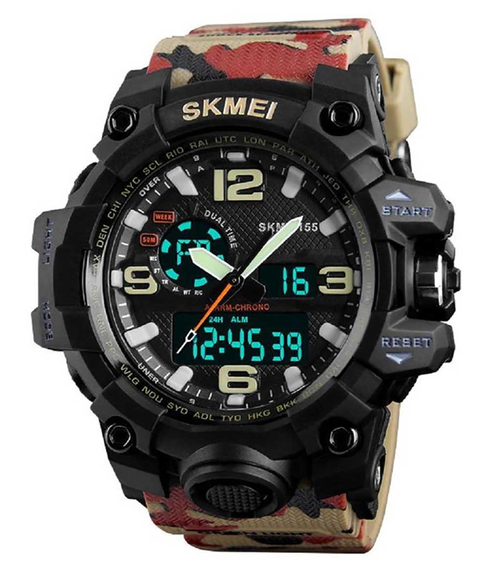 Skmei 1278 Original Digital Oval Dial Sports Watch For Unisex