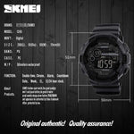 Skmei 1243 Original Digital waterproof Sports wrist watch Chronograph for Boys For Men Skmei