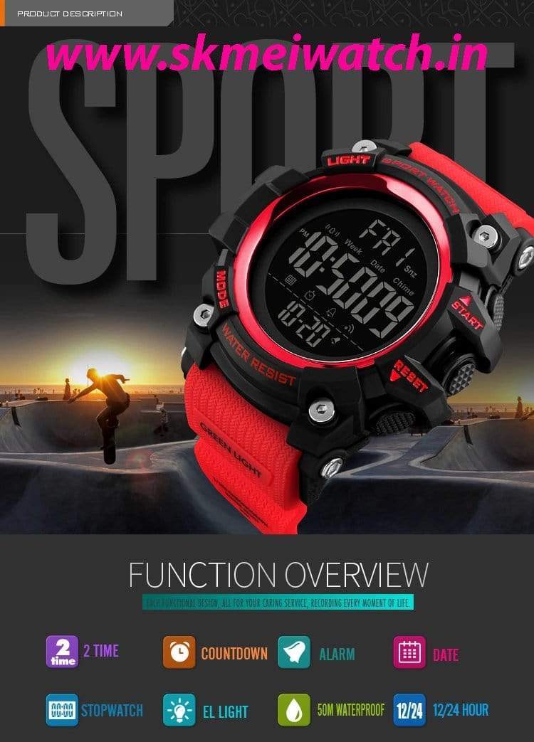 Skmei Mens Sport Electronic Watch | High-quality & Affordable | Temu  Philippines