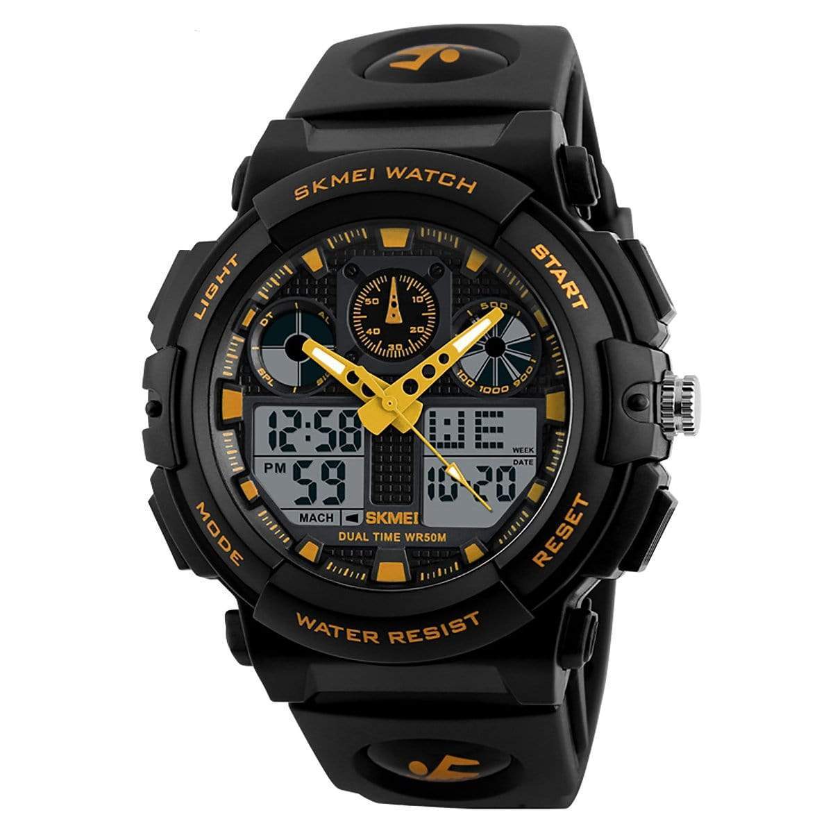 Skmei 1270 Original Analog Digital Multifunction Watch Waterproof wrist watch for Men Skmei